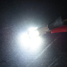 画像2: LED バルブ T15 ウェッジ球 ホワイト ポジション バック ナンバー ライセンス ルームランプ 2個セット (2)