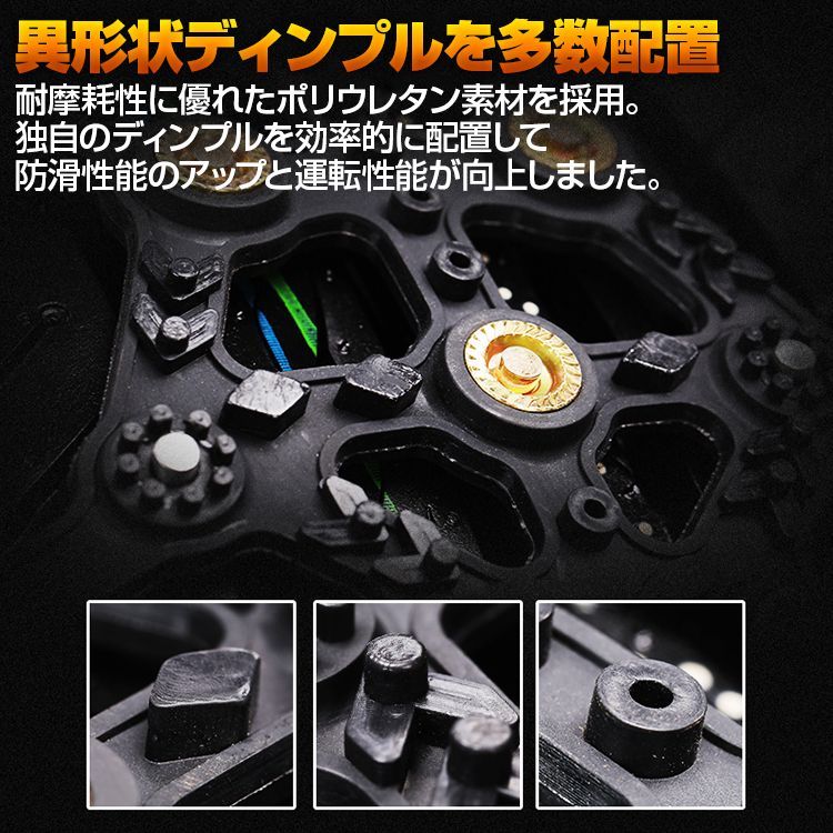 BM JAPAN スノーチェーン タイヤチェーン 非金属 アクア シエンタ ...